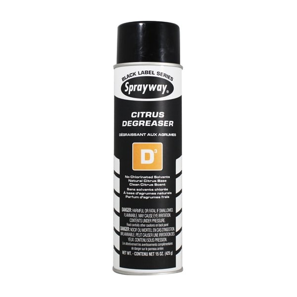 Sprayway D3 Citrus Degreaser, 12PK SW286 Zoro